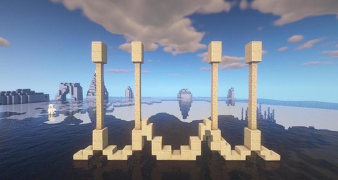 我的世界的天堂门怎么做