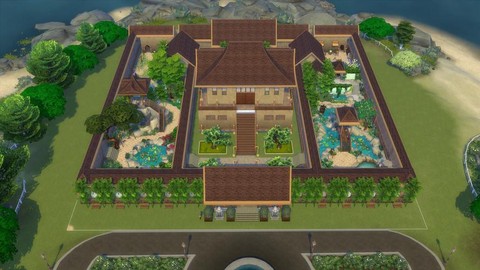 模拟人生4怎么建地