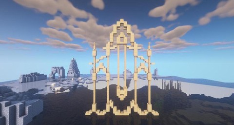 我的世界怎么做天堂门[图2]