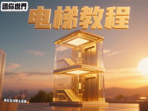 迷你世界怎么样做电梯