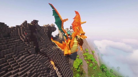 我的世界1.9龙头怎么喷火