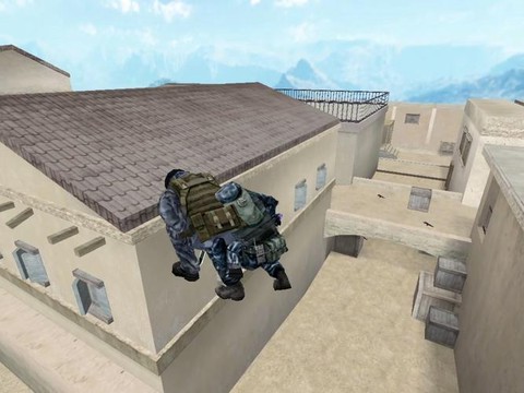 CF穿越火线怎么跳梯子