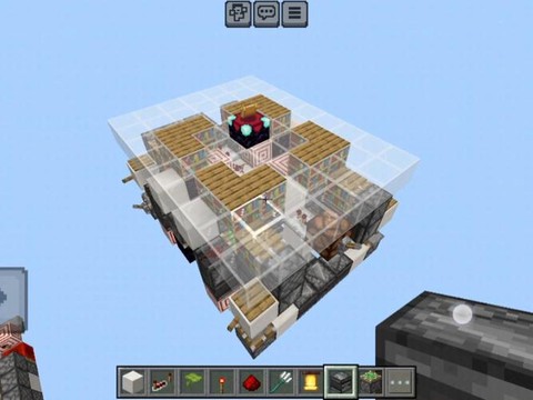 我的世界怎么隐身房子